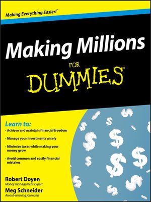 cover image of Making Millions For Dummies